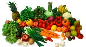 Bunches of Healthy Food